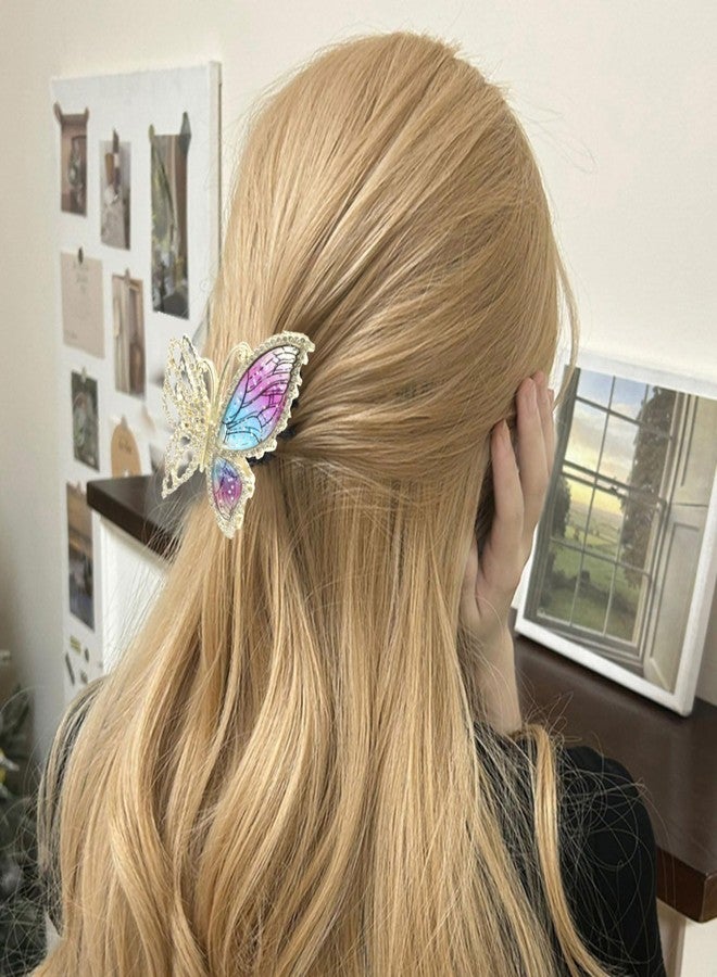 DeepSexual Butterfly Hair Clips with Metal Claw - Glitter Rhinestones Decorative Accessories, Strong Hold for Women Girls Thin Thick Hair Styling, 1Pcs - Image 5
